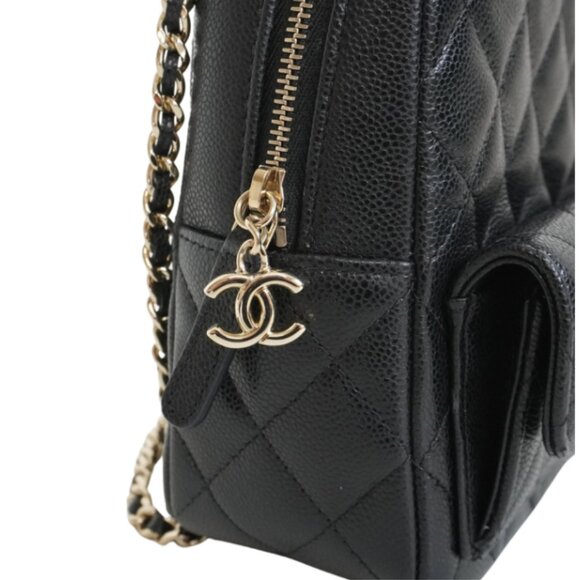 Chanel 2025 Classic Mini Backpack in black NEW AUTHENTIC - Picture 7 of 8